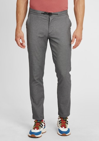 Regular Pantalon chino 'Ponti' BLEND en gris : devant