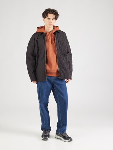 ALPHA INDUSTRIES Regular Fit Sweatshirt in Braun