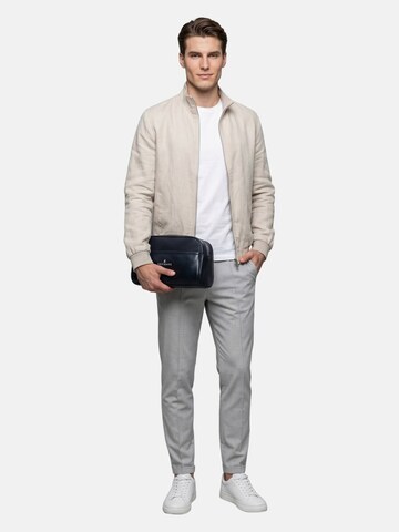 Pochette 'Pochette uomo Navigare con zip - Poliestere resistente' di Navigare in blu