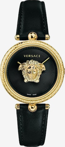 VERSACE Analoguhr in Schwarz: Vorderseite