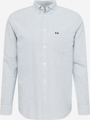 Chemise 'CHARMING' minimum en blanc : devant