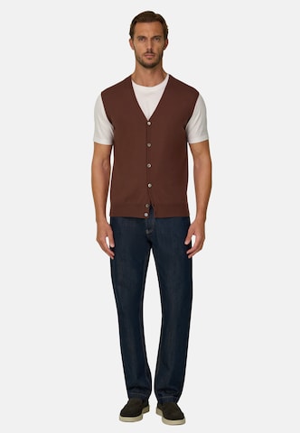 Boggi Milano Gebreid vest in Oranje