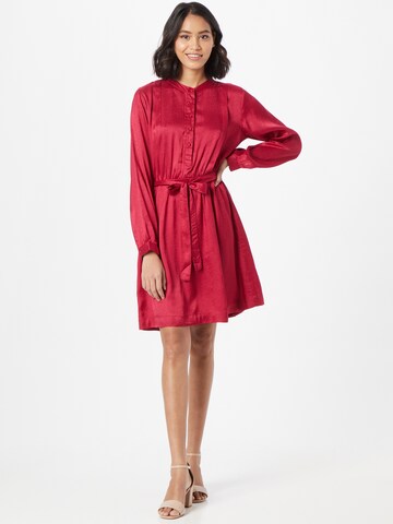 Bizance Paris Košilové šaty 'FLEURIE' – červená