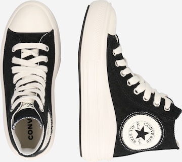CONVERSE Sneakers hoog 'Chuck Taylor All Star Move' in Zwart
