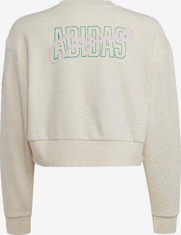 ADIDAS ORIGINALS - Sudadera 'Graphic Print ' en blanco