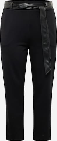 Regular Pantalon 'Sybile' ABOUT YOU Curvy en noir : devant