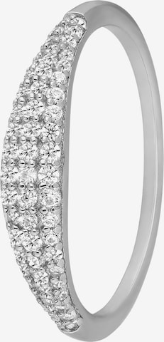 Lucardi Ring in Silver: front