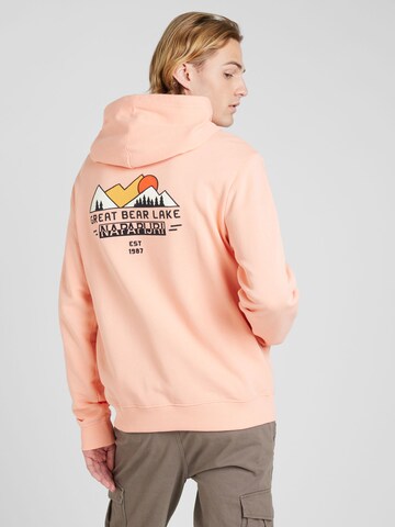 NAPAPIJRI Sweatshirt 'BOYD' in Pink: front