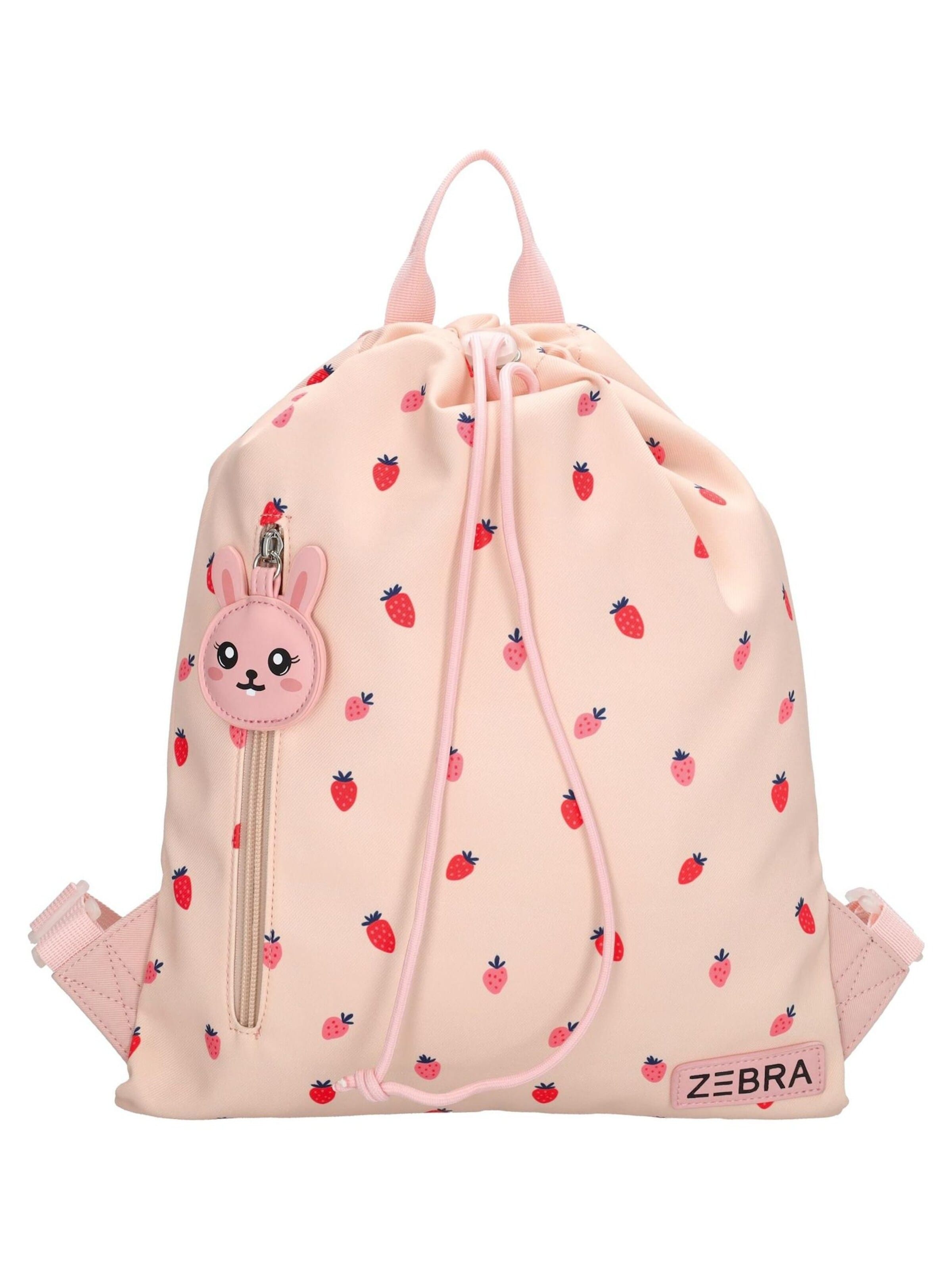 ZEBRA Batoh – pink: přední strana