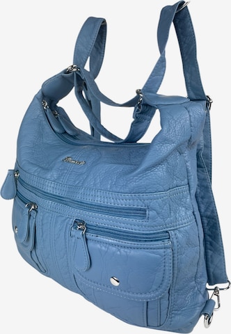 Kumixi Rucksack '2in1 Rucksacktasche' in Blau: Vorderseite