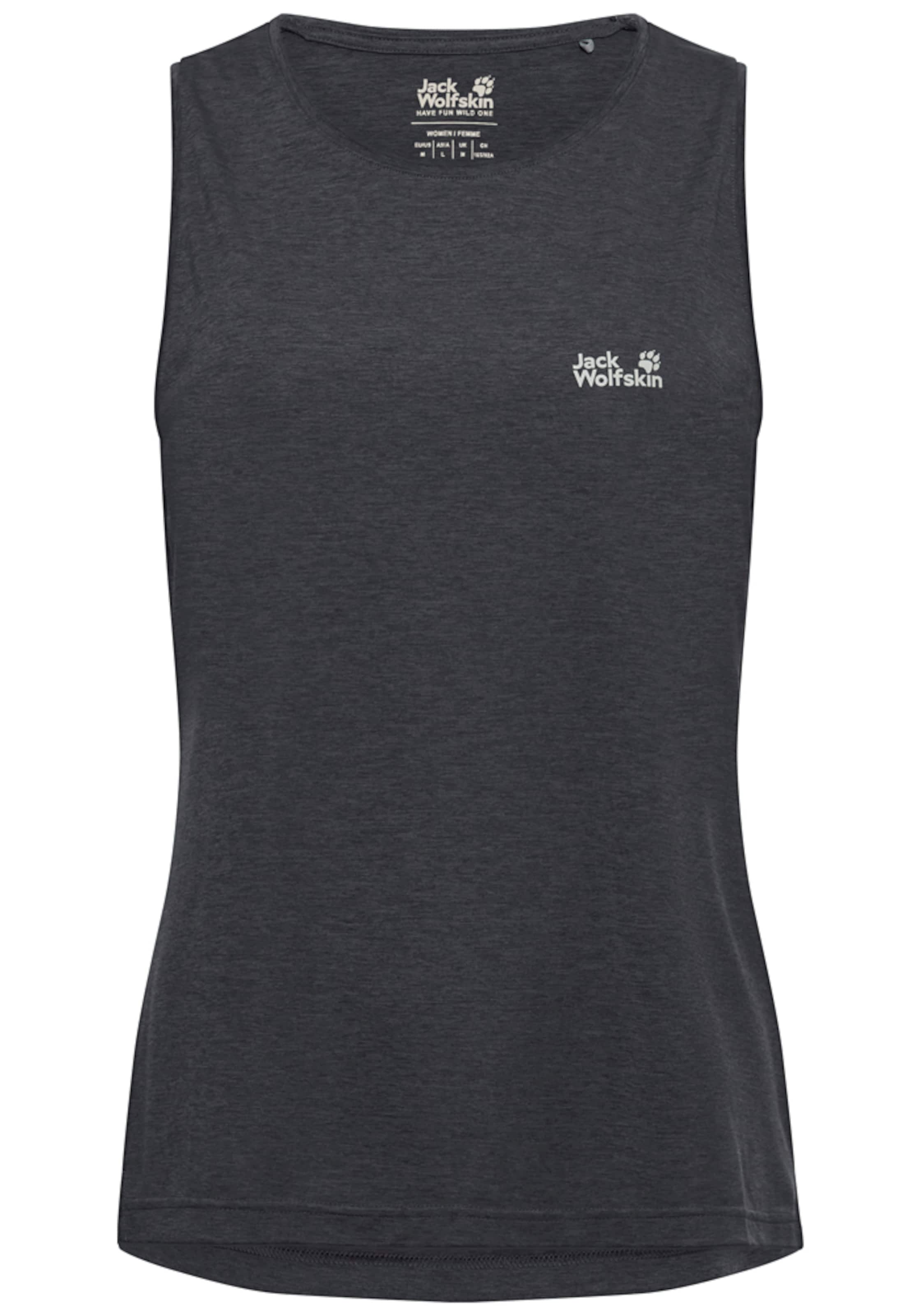 JACK WOLFSKIN Sports Top in Blue: front
