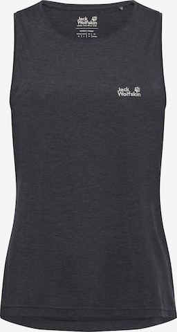 JACK WOLFSKIN Sporttop in Blau: Vorderseite