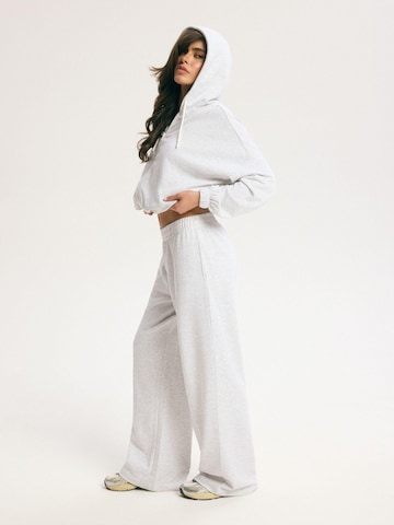 ESOTIQ Wide leg Pants 'Powerhouse' in Grey