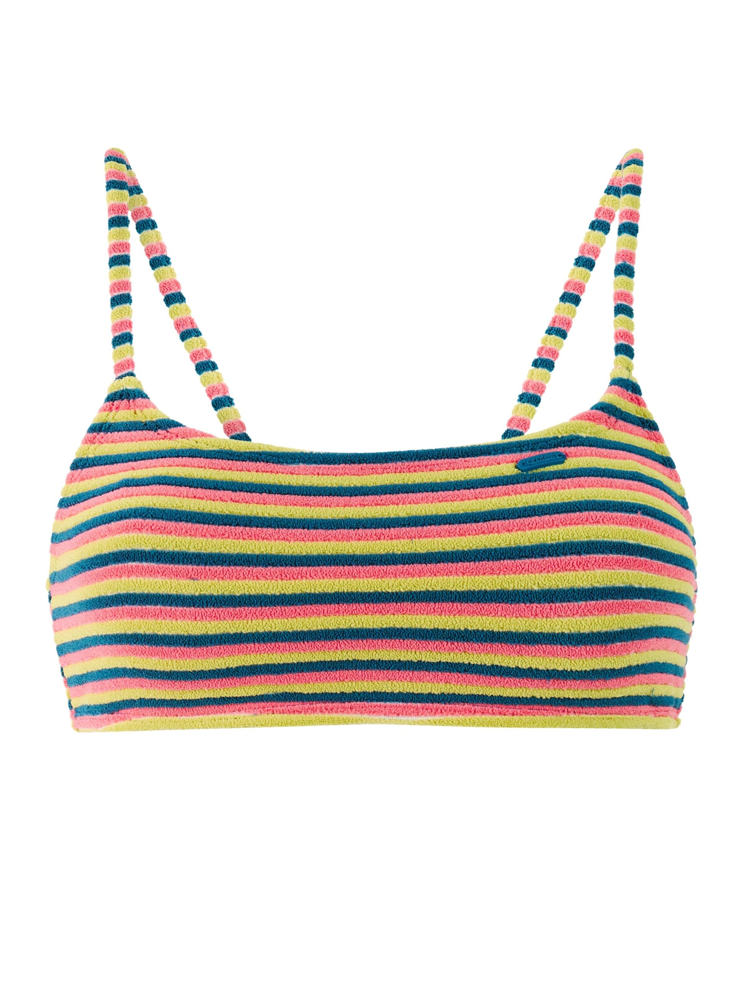 PROTEST Bralette Bikini top 'MIXElifbad' in Pink: front