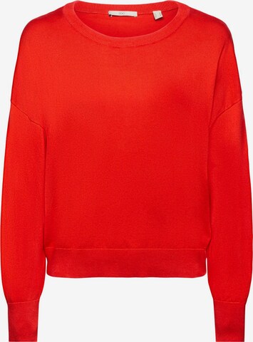 EDC BY ESPRIT Sweater in Red: front