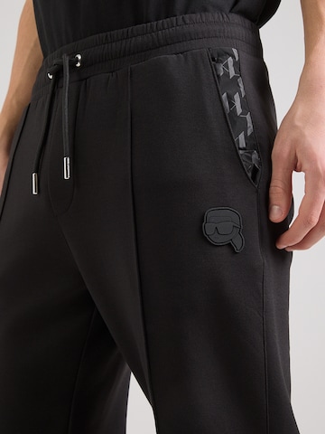 Regular Pantalon Karl Lagerfeld en noir