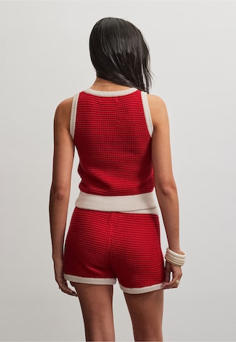 Pegador - Top de punto 'Parma' en rojo