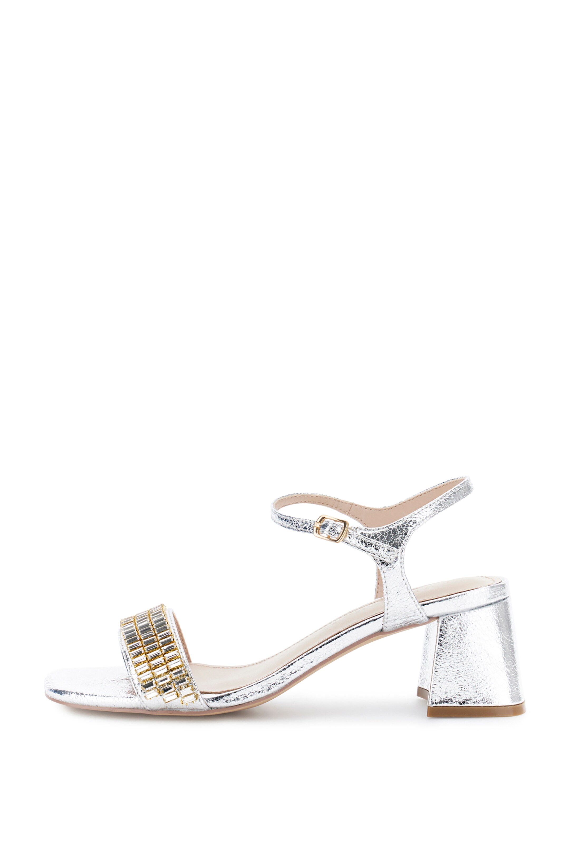 Décolleté di CAFè NOIR in argento: frontale