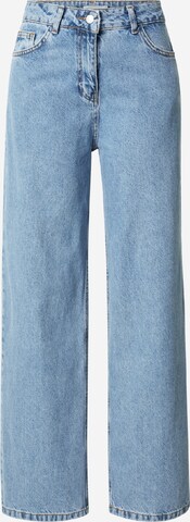 Warehouse Wide leg Jeans in Blue: front