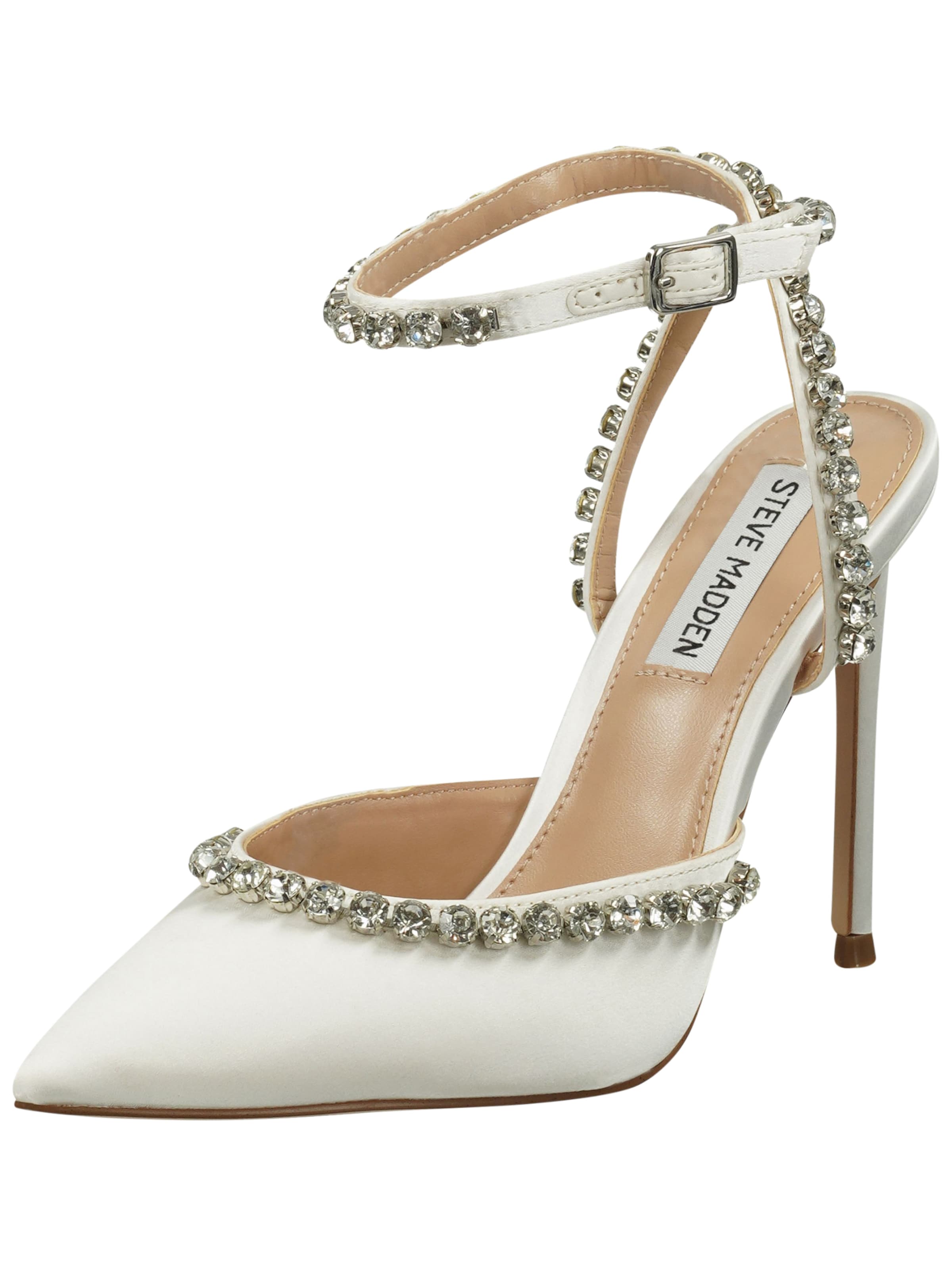 STEVE MADDEN Sandale in Weiß: Vorderseite