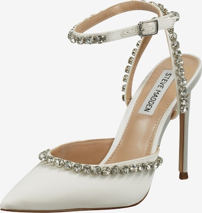 STEVE MADDEN Sandale in hellbeige / silber, Produktansicht