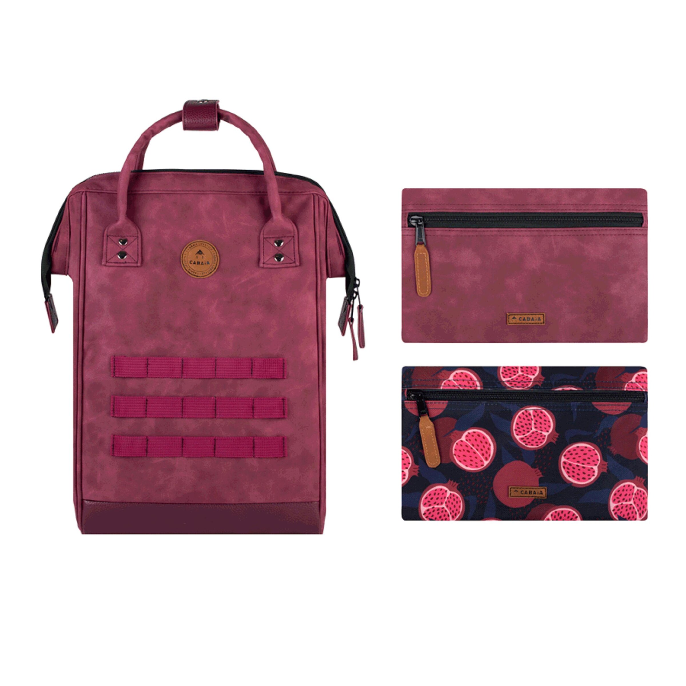 Cabaia Backpack 'Adventurer' in Red