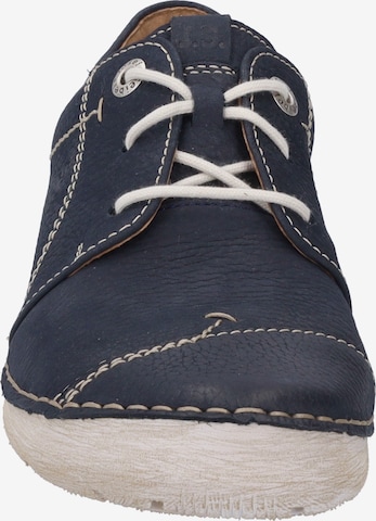 JOSEF SEIBEL Athletic Lace-Up Shoes in Blue