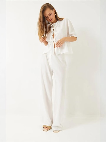 Bianco Lucci - Roupa de casa em branco