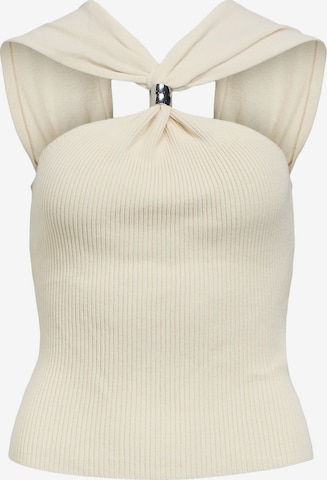 OBJECT Knitted top 'OBJCallie' in Beige: front
