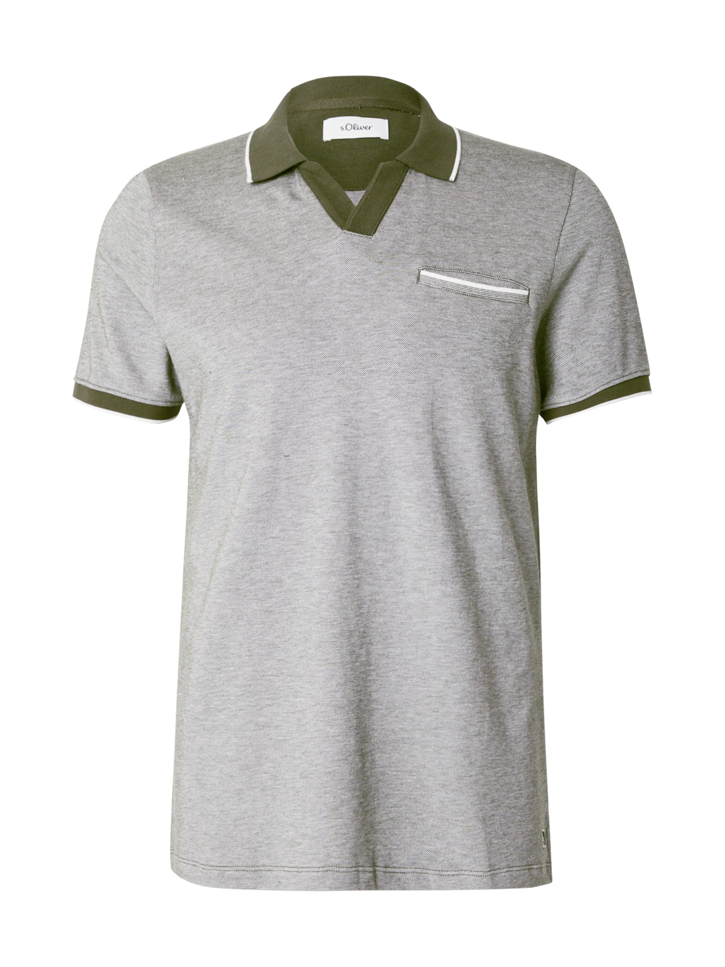 s.Oliver Shirt in Grün: Vorderseite