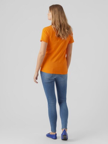 MAMALICIOUS T-shirt 'NEWEVA' i orange