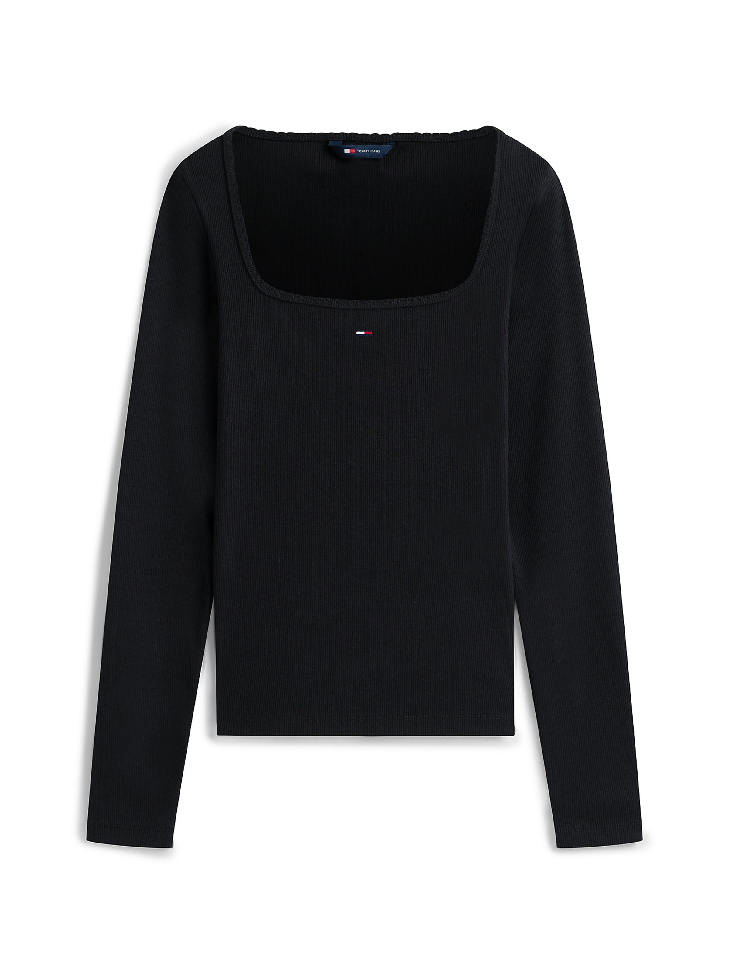 T-shirt Tommy Jeans en noir : devant