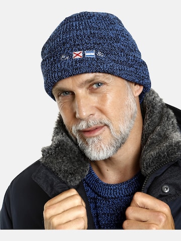 Jan Vanderstorm Beanie 'Falkor' in Blue: front