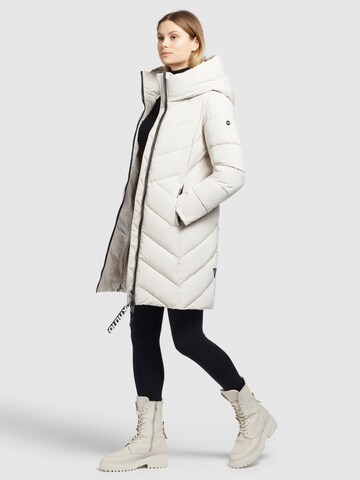 Cappotto invernale 'Darka' di khujo in bianco