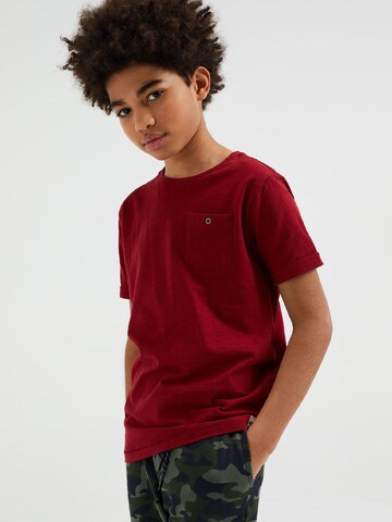 T-Shirt 'Herold' WE Fashion en rouge