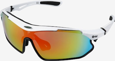 Sportiniai akiniai nuo saulės 'Sunray' iš YEAZ, spalva – vandens spalva / tamsiai geltona / tamsiai oranžinė / balta, Prekių apžvalga