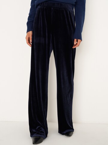 Wide Leg Pantalon 'PAYAM' Camomilla Italia en bleu : devant