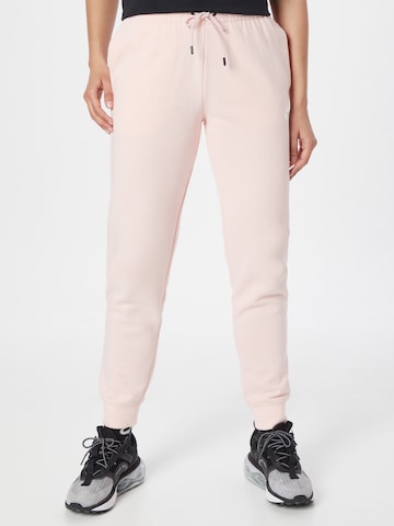 Nike Sportswear Tapered Pants in Pink: front