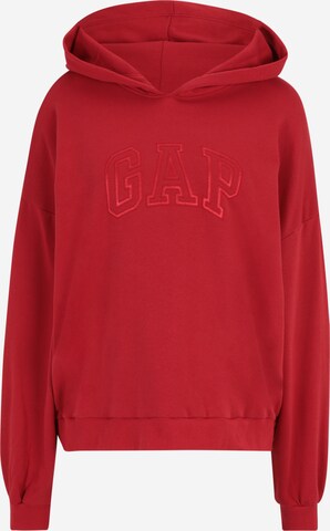 Gap Tall Sweatshirt in Red: front