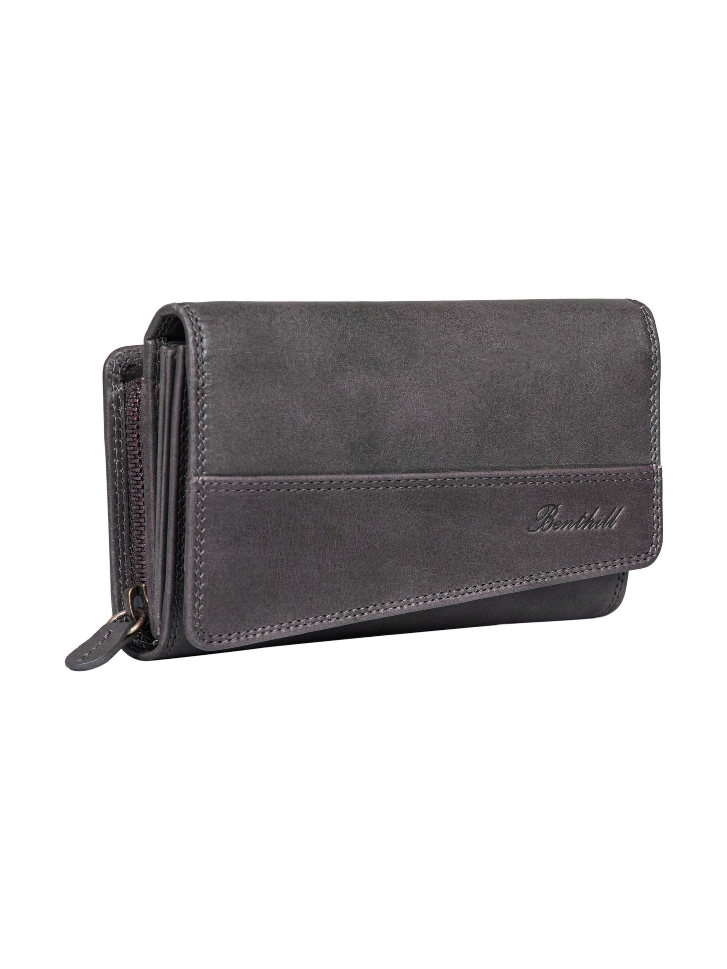 Benthill Wallet in Grey: front