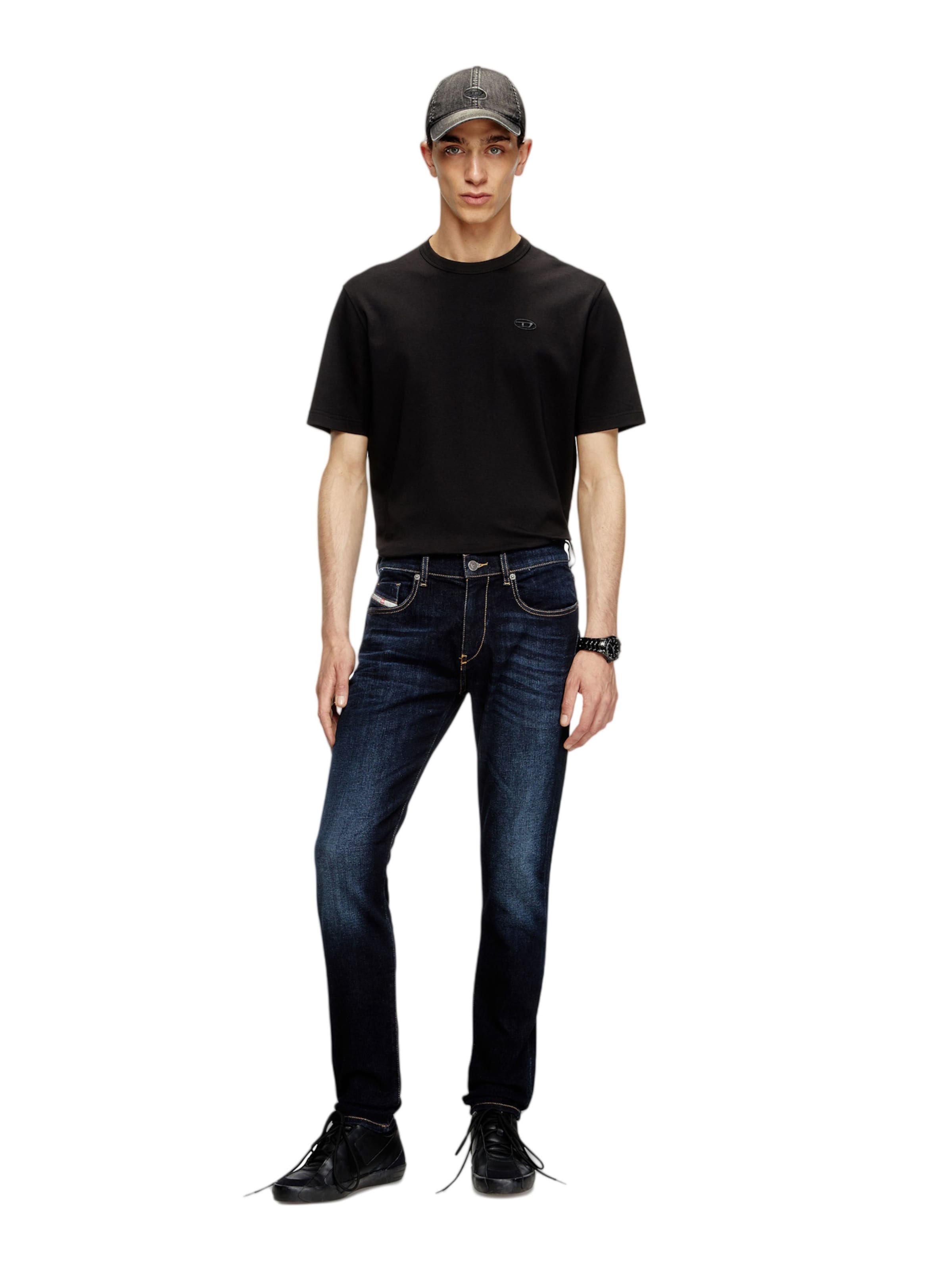 DIESEL Слим Джинсы '2019 D-STRUKT' в Синий