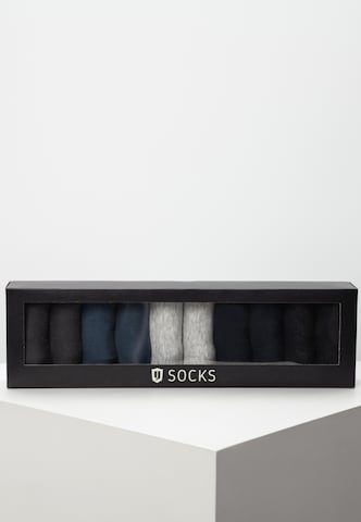 Chaussettes 'Melvin' INDICODE JEANS en mélange de couleurs