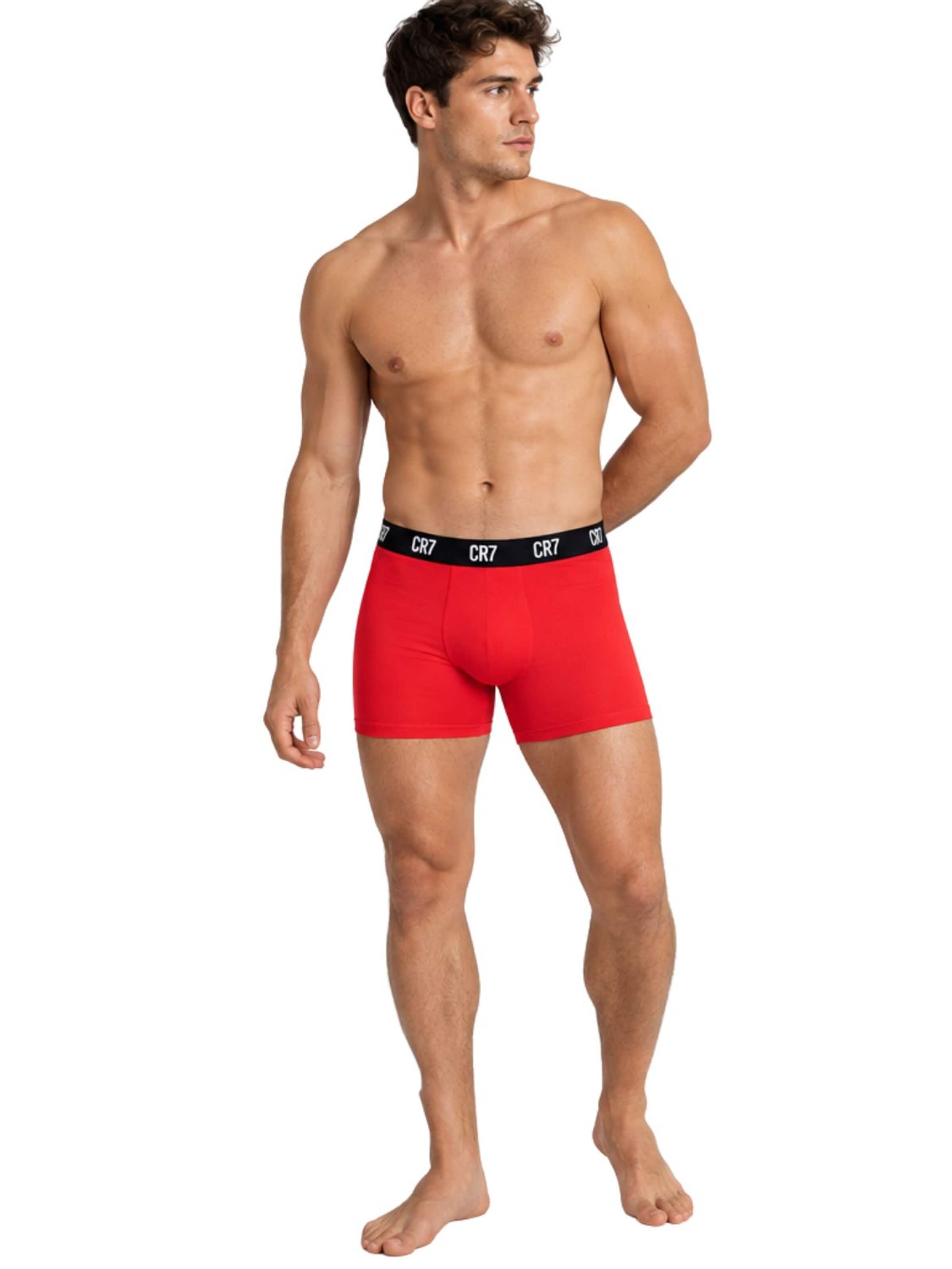 CR7 - Cristiano Ronaldo - Boxers 'CR7-Boxers Homem em Algodão Orgânico PACK de 3 unidades cores Sortidas' em mistura de cores