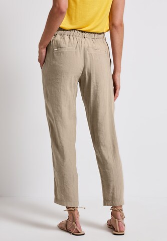 STREET ONE Loose fit Pants in Beige