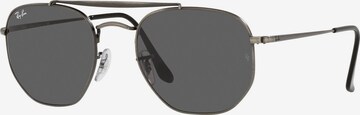 Ray-Ban Слънчеви очила 'Marshal' в сиво: отпред