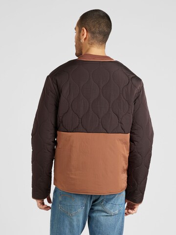 TOPMAN Between-Season Jacket in Brown