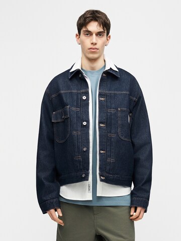 Carhartt WIP Демисезонная куртка 'Belmar' в Синий: спереди