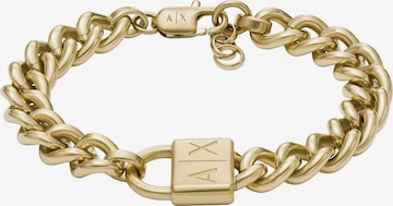 ARMANI EXCHANGE Bracelet in Gold: front