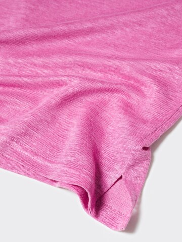 MANGO Koszulka 'LINT' w kolorze fioletowy
