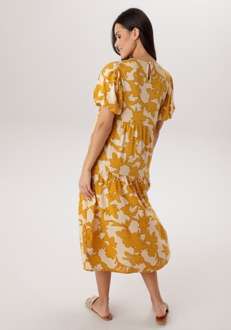 Aniston SELECTED Summer Dress in Yellow
